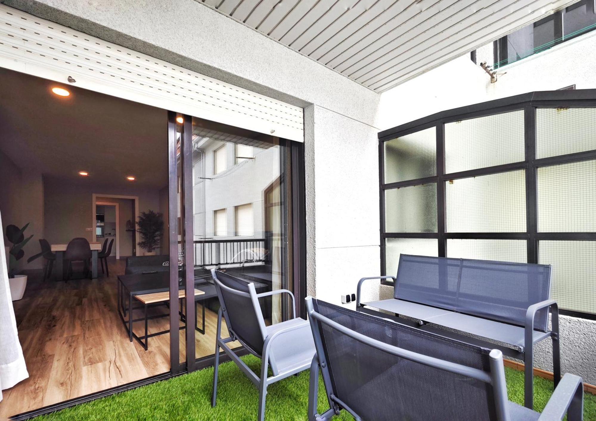 Apartament Desconectaengalicia Gaviota 2, 50M Playa Silgar Sanxenxo Zewnętrze zdjęcie